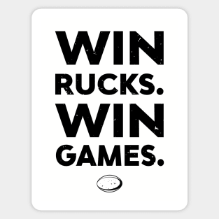 Win Rucks Win Games Rugby Forwards Coach Sticker